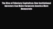 READ book The Rise of Fiduciary Capitalism: How Institutional Investors Can Make Corporate