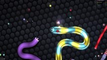 Slither.io Funny Trapping Longest Snake In Slitherio Dumbest Way To Died! (Slither.io Funny Moment)