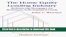 Ebook The Home Equity Lending Industry Free Online