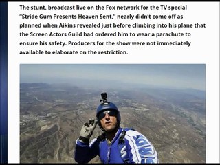 Stupid Skydiver becomes first person to jump and land without chute