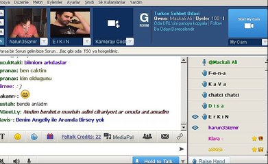 paltalk mackali ali orospu pici küfür ediyor
