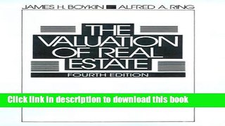 Books Valuation of Real Estate Free Online