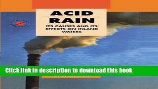 [PDF] Acid Rain: Its Causes and its Effects on Inland Waters (Science, Technology, and Society