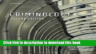 Ebook Criminology Full Online