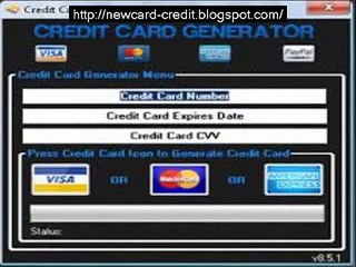New Credit Card 2017 Number Generator With CVV.