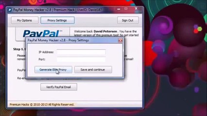 Working Paypal Online Money Generator 2017.