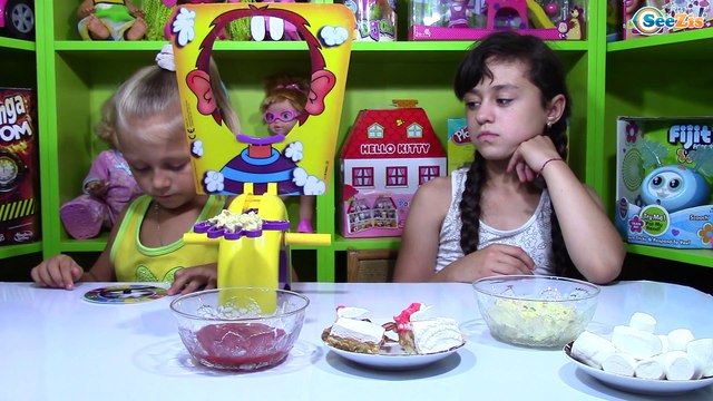 Челлендж Пирог в Лицо от Ярославы Развлечения для детей - Fun Activity Kids Challenge Pie FACE