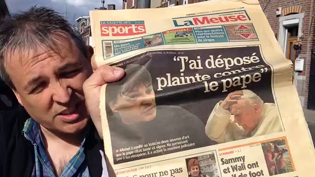 Canonisation Interdite du Pape JP II !!! Forbidden canonization of Pope John Paul II! By Skutnik Michel