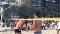 Le beach-volley, une véritable institution au Brésil