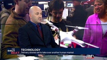 Delivery drones set to take over another human market