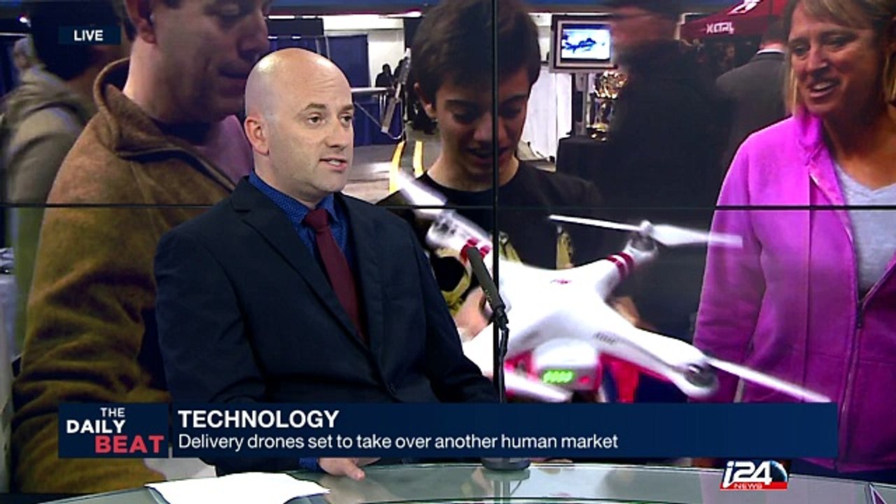 Delivery drones set to take over another human market