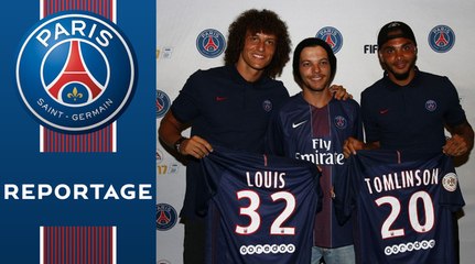 Luiz, Kurzawa and Louis Tomlinson tested FIFA17