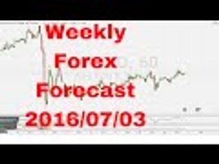 Forex trading | 2016/07/03 Weekly Forex Forecast