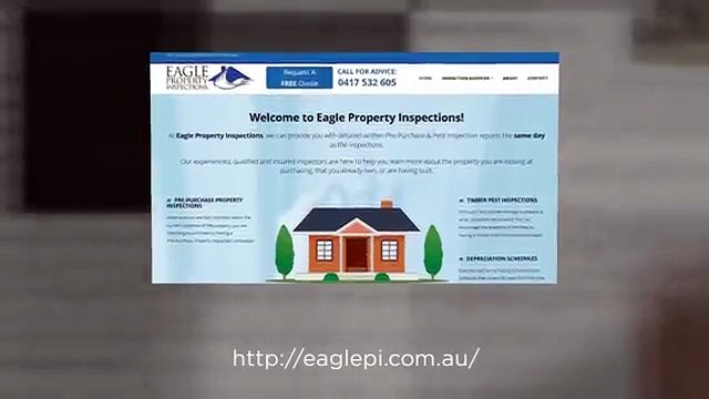 Eagle Property Inspections offering detailed written Pre-Purchase & Pest Inspection reports