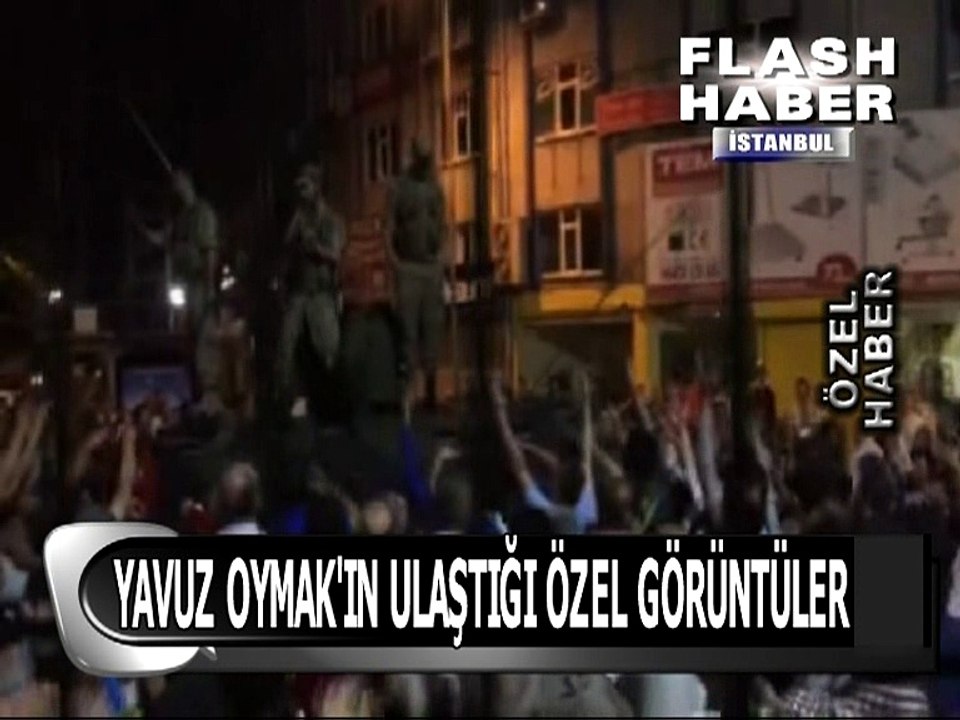 Darbeciler halkımızı öldürüyor.... Saniye saniye o anlar...