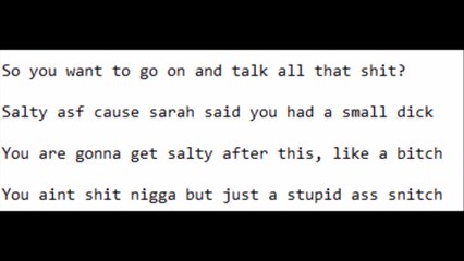 AwesomeSniperStrike DISS TRACK