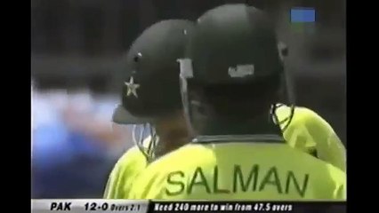 Shahid Afridi 100 on 45 balls Against India == Fastest Hundred