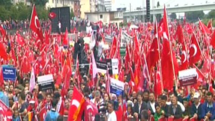 Darbeye Karşı Demokrasi Mitingi" (1)