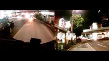 _【自転車ドラレコ】タクシーが…【usanote】drive-recorder_S
