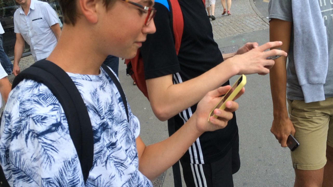 La folie PokémonGo sur le port