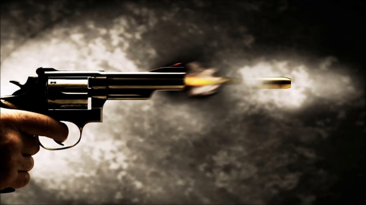 Slow Motion Gun Shot