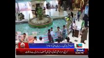 Largest shopping mall in Islamabad Centaurus remembers Burhan Wani & Kashmir. AQ