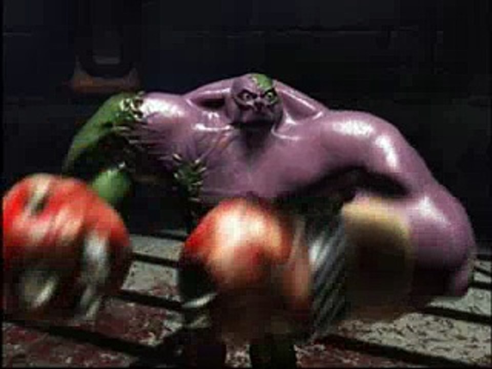 THE TERRIBLE MONSTER 3D CARTOON