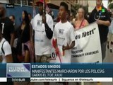 EE.UU.: marchan en Dallas para recordar a policías caídos