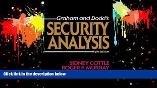 READ book Security Analysis FREE BOOOK ONLINE
