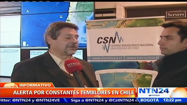 Autoridades en Chile aseguran que al menos 100 temblores sacudieron al país en la última semana