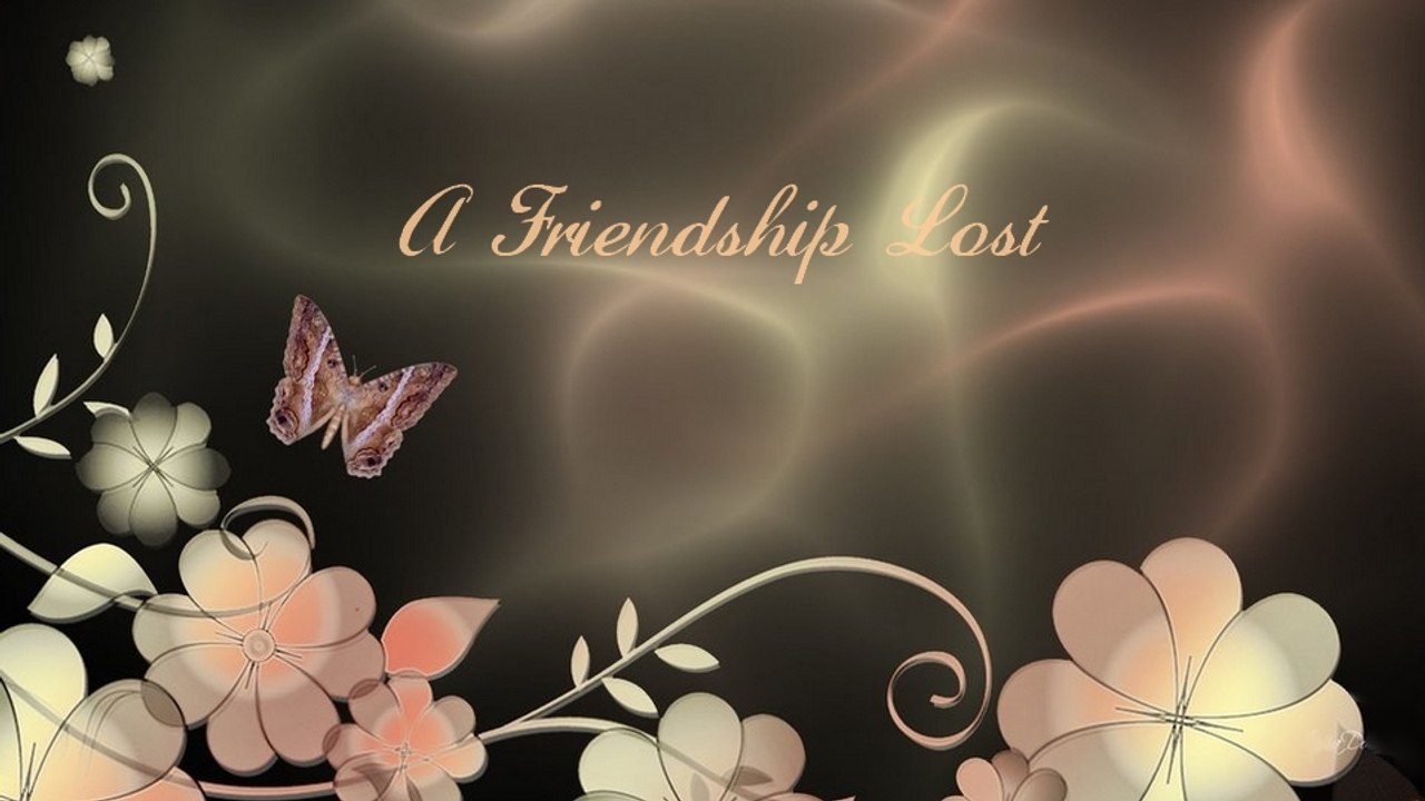 A Friendship Lost