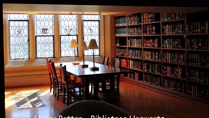 Harry Potter - Biblioteca Hogwarts - zgomot alb ambiant,  sunet