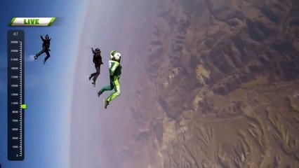 'History made' First ever no-parachute jump pulled off by veteran skydiver