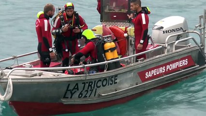 D!CI TV - Recherches intensives des pompiers au pont de Savines