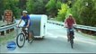 This Bicycle Towed Mini RV Fits Four People