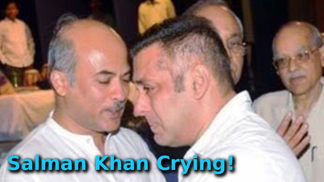 Salman Khan Cries At Rajjat Barjatya’s Prayer Meet