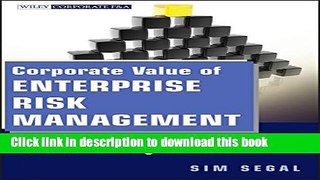 Ebook Corporate Value of Enterprise Risk Management: The Next Step in Business Management (Wiley