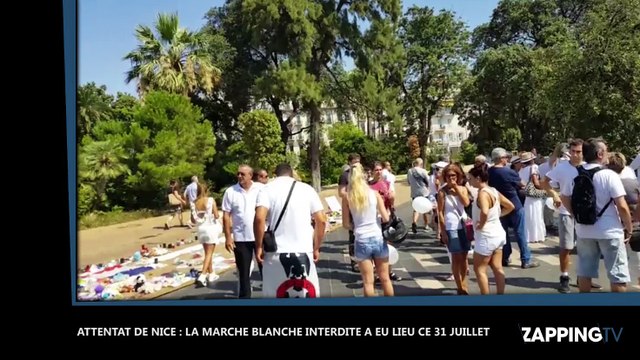 Attentat de Nice : La marche blanche interdite en mémoire des victimes rassemble 80 personnes (Vidéo)
