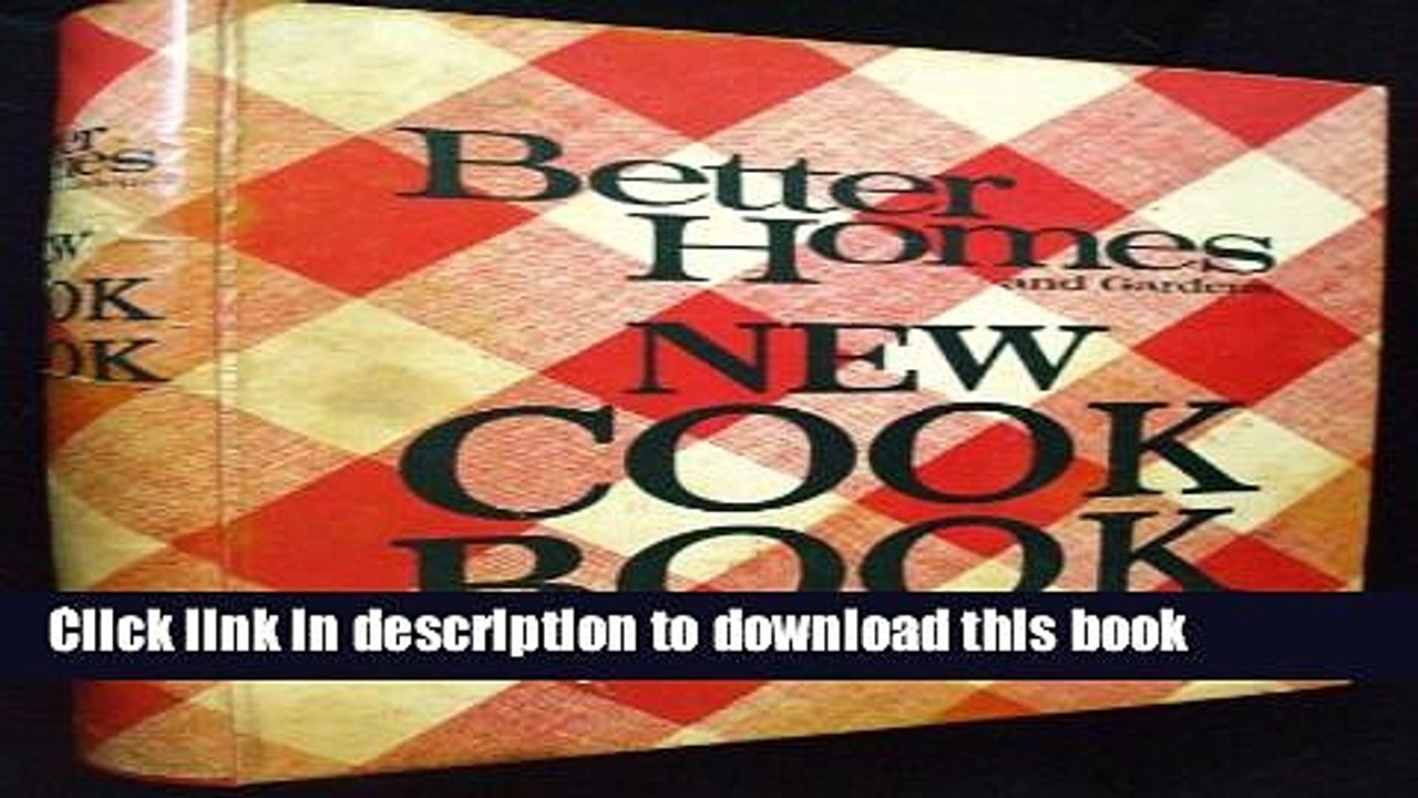 Books Better Homes and Gardens New Cookbook 1976 Revised Edition [Ring-bound] Full Online