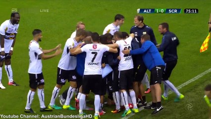Assist Dimitri Oberlin - Rheindorf Altach vs Rapid Wien ( 1 - 0 ) 31/07/16