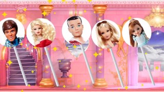 The Finger Family Barbie Pop Family Nursery Rhyme - Lollipop Finger Family Songs