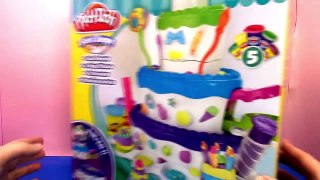 Play Doh Cake Mountain - Play Doh Sweet Shoppe Hasbro A7401EU4 Unboxing