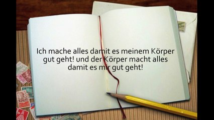 Affirmationen für Gesundheit & Heilung