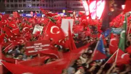 15 Temmuz Kızılay Demokrasi Meydanı - TBMM Başkanı Kahraman (1)