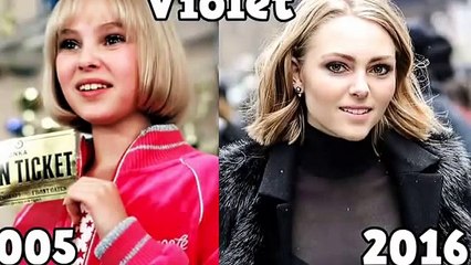 ÇARLİNİN ÇİKOLATA FABRİKASI OYUNCULARI - ÖNCESİ VE SONRASI - ESKİ YENİ