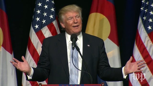 Donald Trump criticizes fire marshal for not allowing more people inside Colorado Springs rally venue