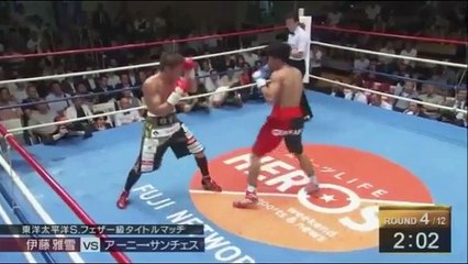 伊藤雅雪vsアーニー・サンチェス