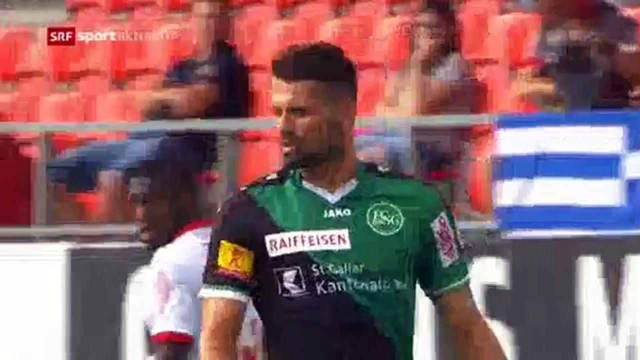 FC Sion 2:1 Sankt Gallen 30 July 2016 (2.Runde 2016/17)