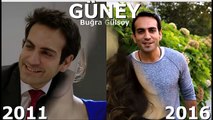 KUZEY GÜNEY OYUNCULARI ÖNCESİ VE SONRASI ESKİ VE YENİ HALLERİ