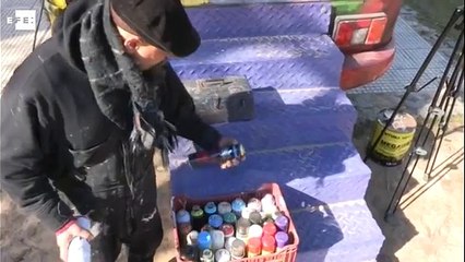 Vea este arte urbano en Buenos Aires